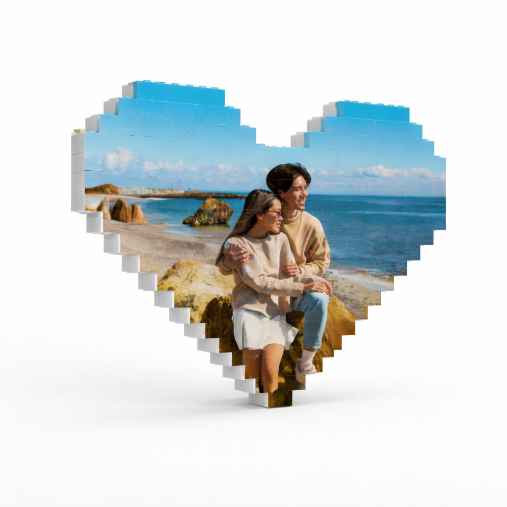 MemoryBlock: Kişiye Özel Kalp Tasarımlı Anı Bloğu